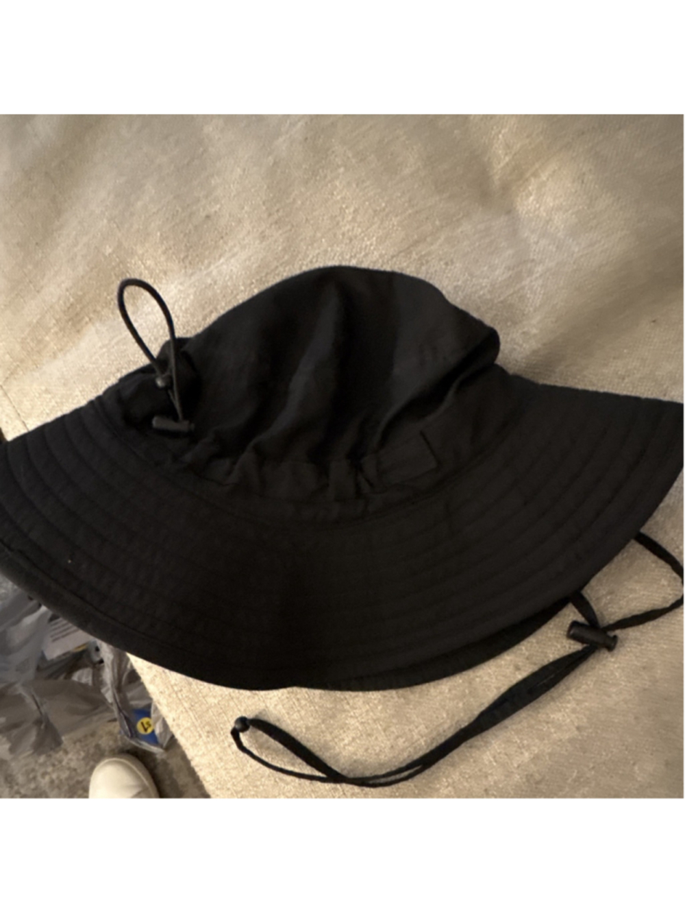 The Game Black Red Boonie Hat Adjustable Chin Strap Phoenix Outdoor One Size